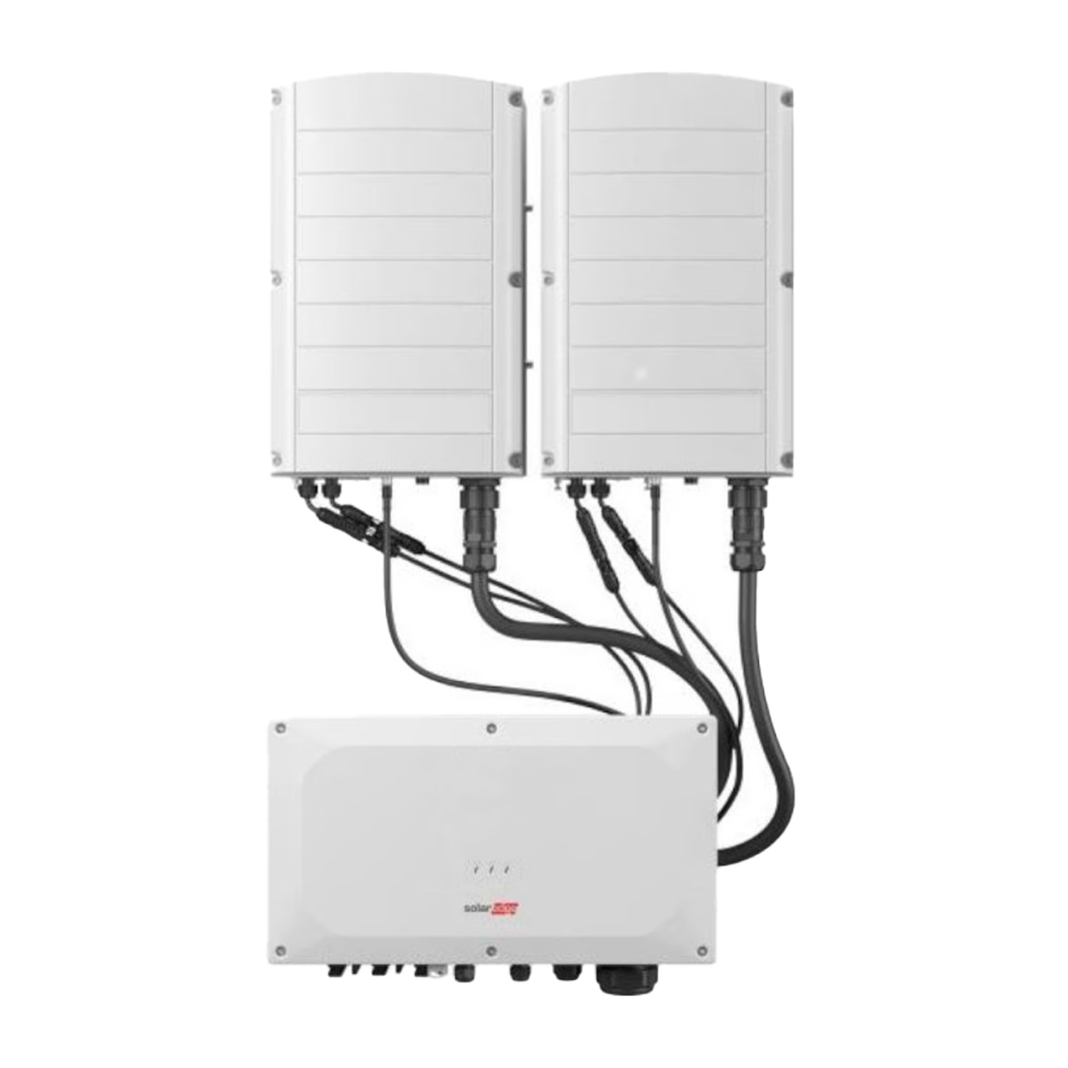 Inverter SOLAR EDGE SE66.6K - RW00IBNM4 + 2 hjelpeenheter SESUK-RW00INNN4