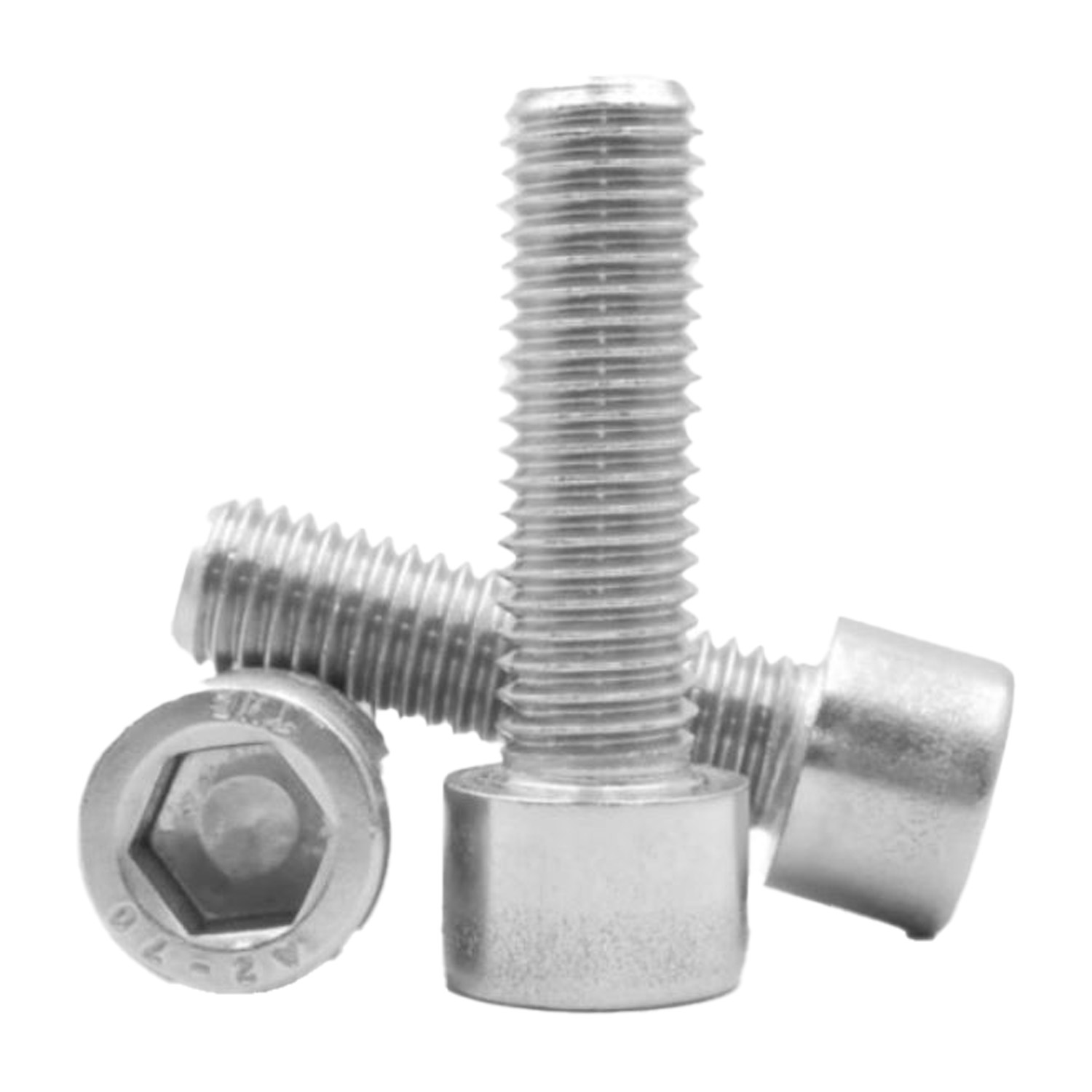 Inbussbolt DIN 912 - M8x25mm / A2 / pakke med 100 stk.